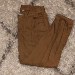 Old Navy Beige Drawstring Ankle Pants Size 4
